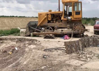 Таким 17 липня побачили журналісти «Сили правди» придбаний у січні бульдозер