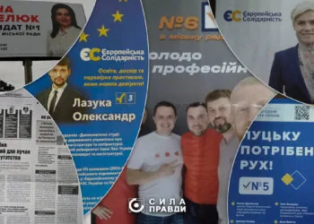 головне виборчі фонди партій на виборах Луцька міська рада