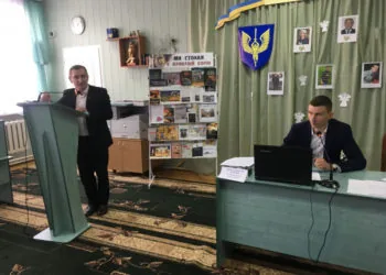 Голова Ковельської райради В'ячеслав Шворак заступник Андрій Броїло