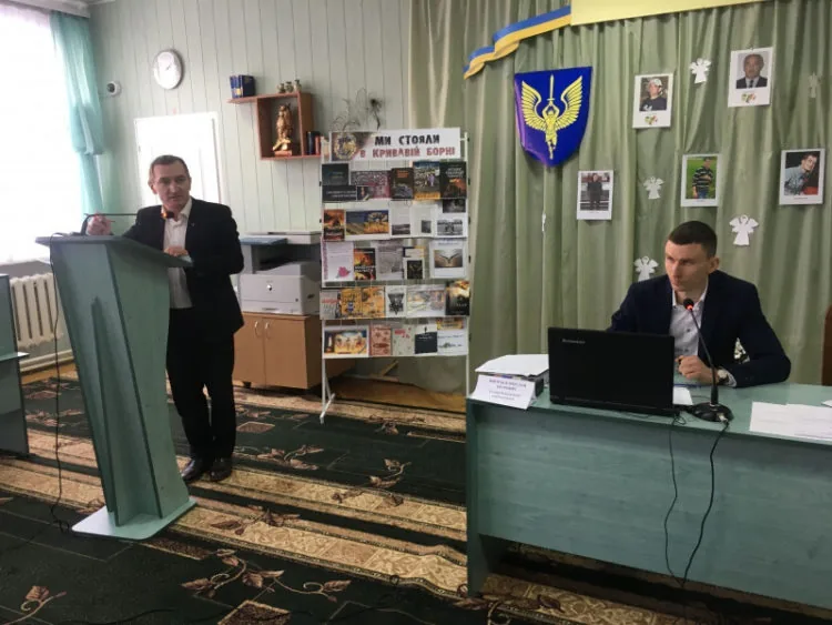 Голова Ковельської райради В'ячеслав Шворак заступник Андрій Броїло