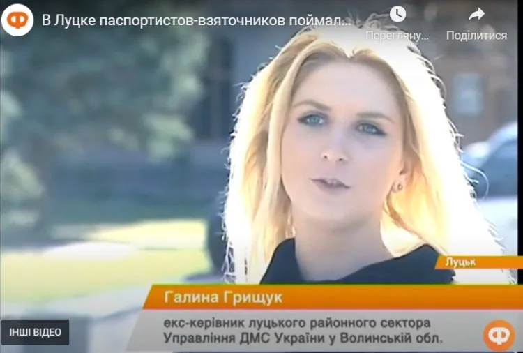 Галина Грищук Державна міграційна служба України Луцький районний сектор