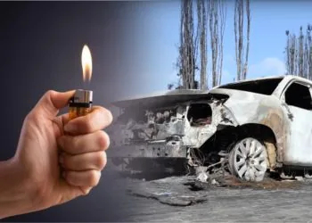 Підпал авто на Волині