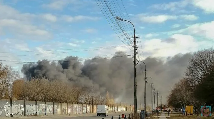 обстріл нафтобази у Луцьку