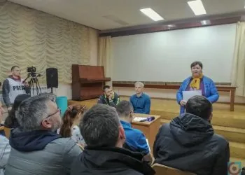 збори ініціативної групи журналістів Луцька по декомунізації