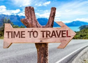 час подорожувати табличка