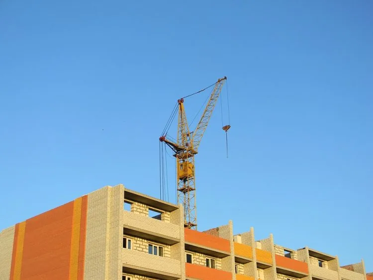 будівництво кран