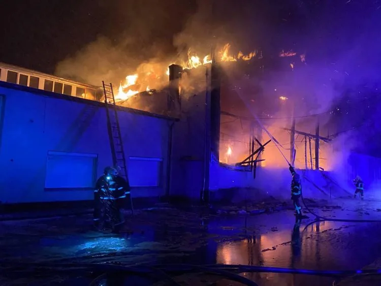 пожежа Центральний ринок Луцька Старий ринок