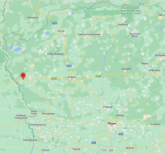 Місце будівництва логістичного комплексу