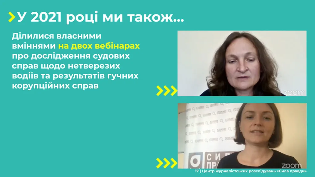 Звіт Сила правди 2021 17