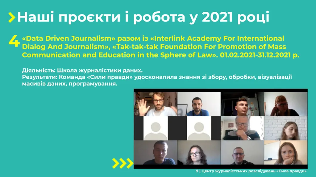 Звіт Сила правди 2021 9