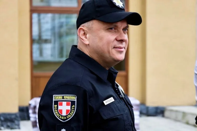 Юрій Крошко начальник ГУНП у Волинській області