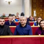 Народні депутати з Волині Ігор Гузь, Вячеслав Рубльов та Ірина Констанкевич