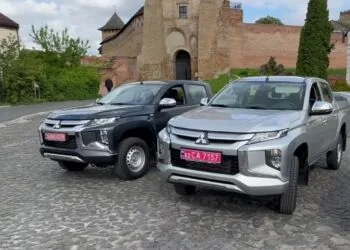 У Луцьку для ЗСУ купують нові пікапи на 24 мільйона гривень. Скрін з відео міського голови Ігоря Поліщука