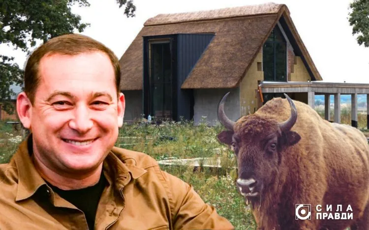 Ілюстрація до матеріалу про будівництво на території заказника «Зубр»