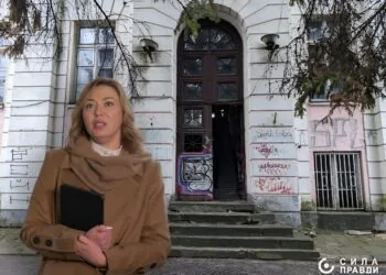 Пресконференція ректорки ЛНТУ Ірини Вахович про реставрацію «Будинку офіцерів»