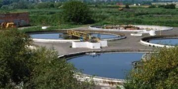 Очисні споруди Луцькводоканалу. Джерело: vd.lutsk.ua.