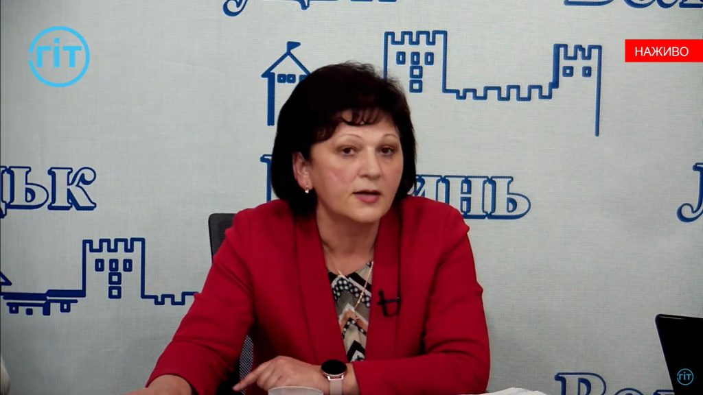 Голова правління Волинської облспоживспілки Марта Кандиба. Фото-скриншот з відео Youtube-каналу «ГІТ: Громадське Інтерактивне Телебачення»