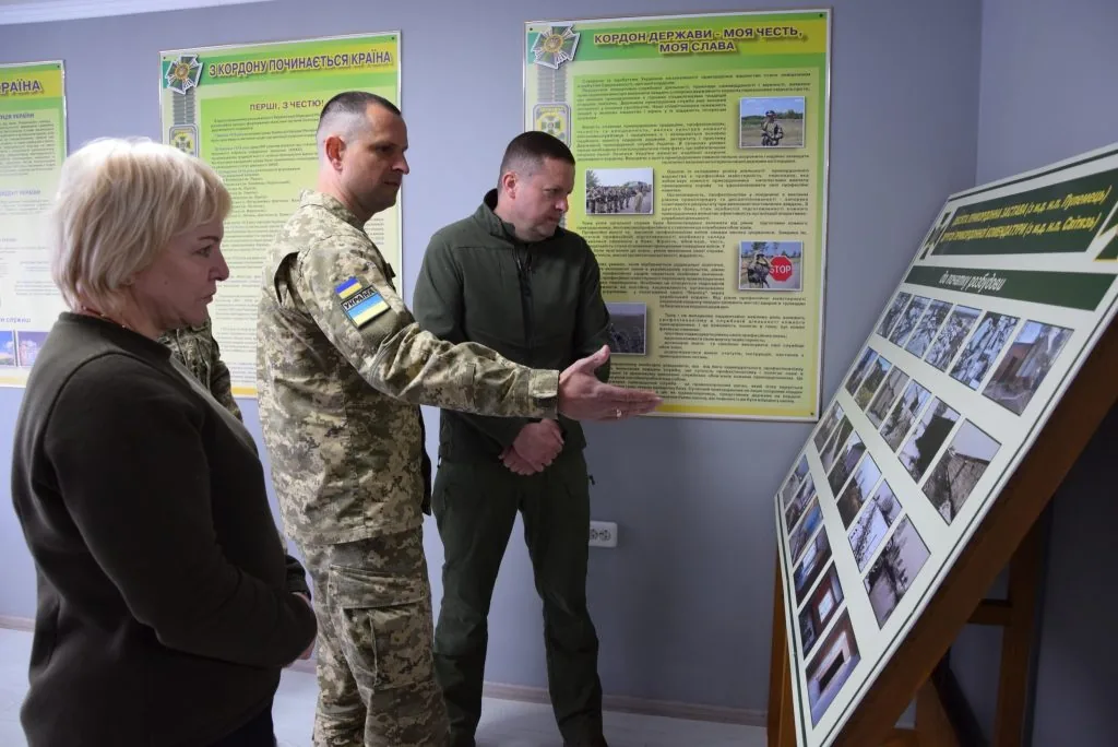 Модернізація комунікацій, будівель і території 6 Волинського прикордонного загону на північному кордоні.