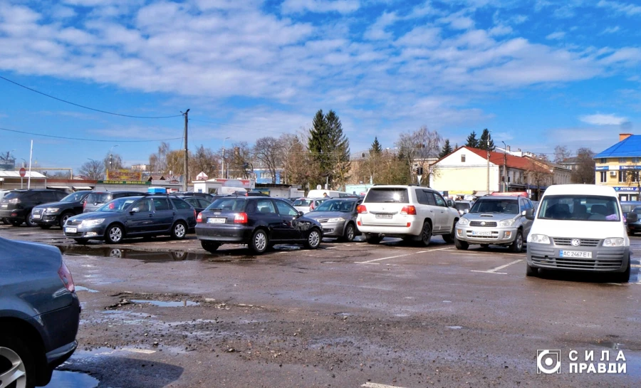 Парковка Центральний ринок Ірина Качан