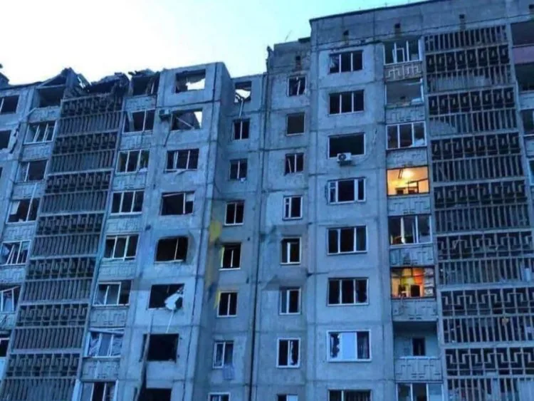 Багатоповерхівка Луцьк вибух шахеда