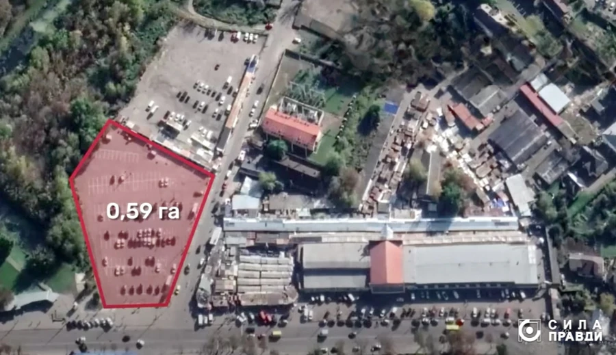 Паарковка Ірина Качан Центральний ринок