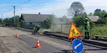 Служба відновлення та розвитку інфраструктури у Волинській області 4 червня 2025 року показала, як забезпечує проїзд дорогами Волині.