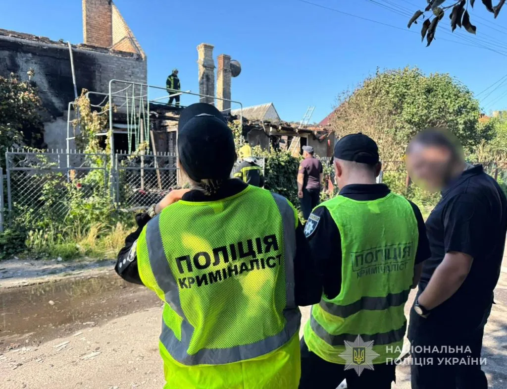 Обстріл Луцька 12 липня 2025 року. Джерело: Поліція Волинської області