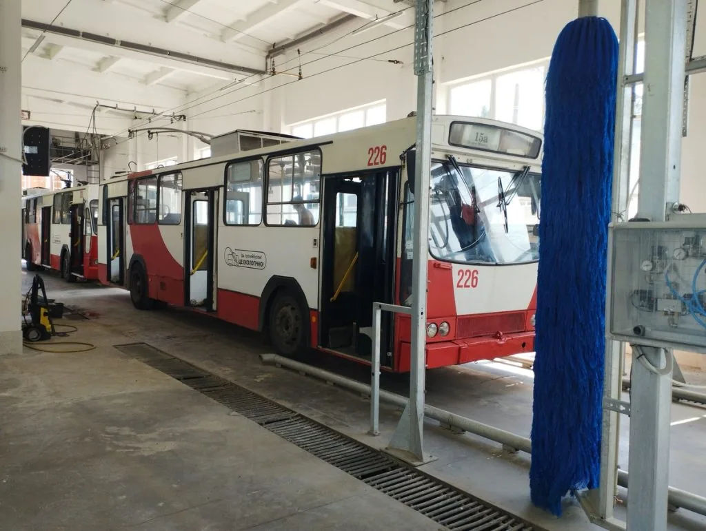 Луцьке підприємство електротранспорту відремонтувало будівлю мийки у 2024-2025 роках.