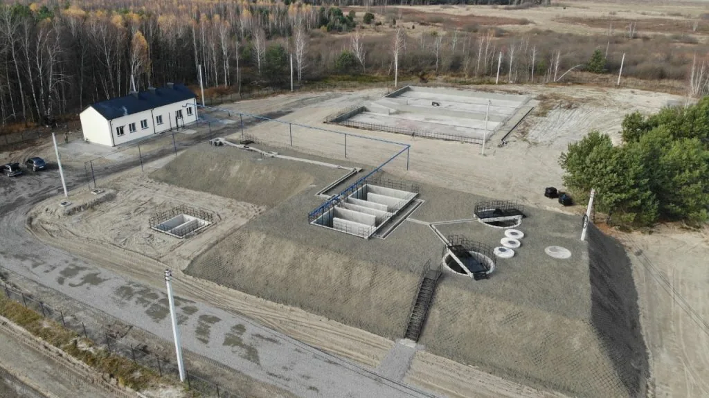 Очисні споруди біля Світязя