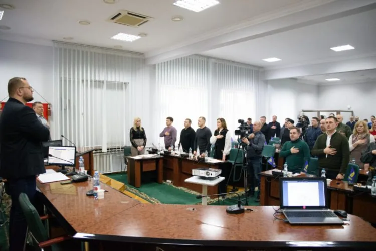 Початок сесії Луцької міськради.