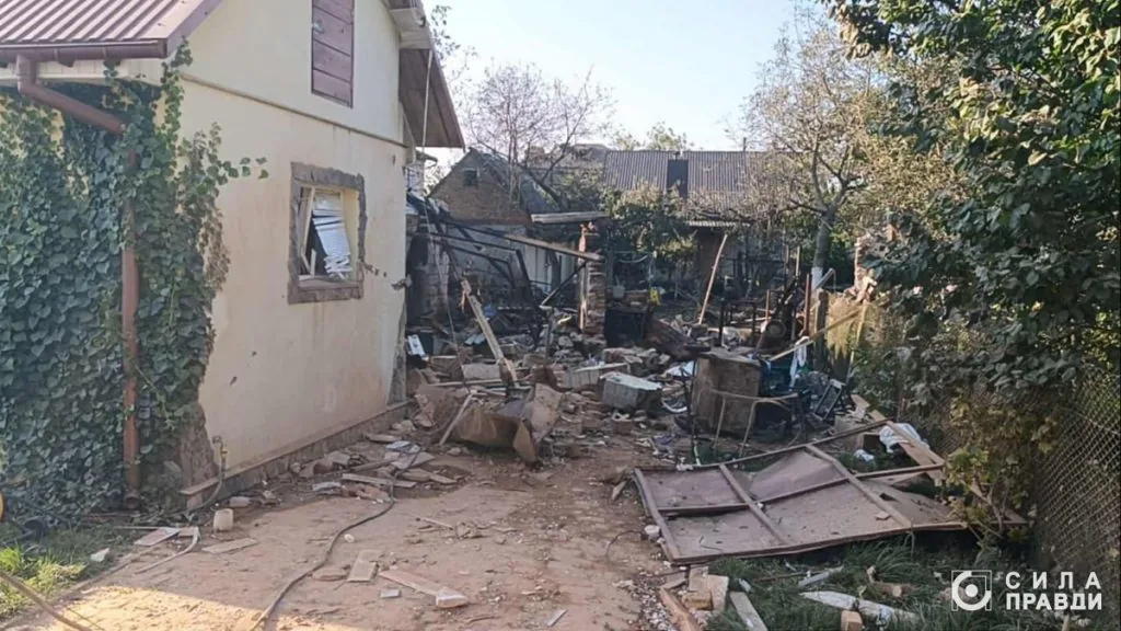 Наслідки руйнування після атаки росіян на Луцьк в ніч на 3 вересня.