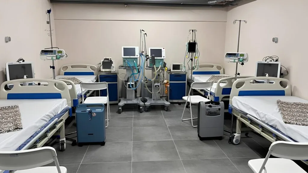 У Волинській дитячій лікарні відкрили оновлене укриття. Фото Суспільне Луцьк