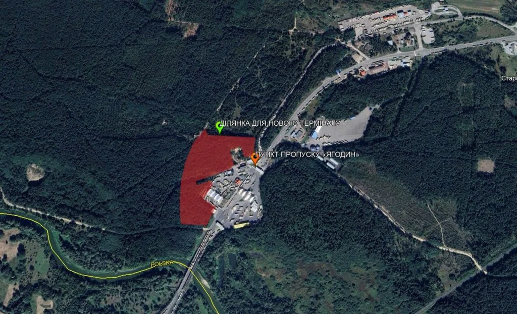 Новий термінал на «Ягодині»