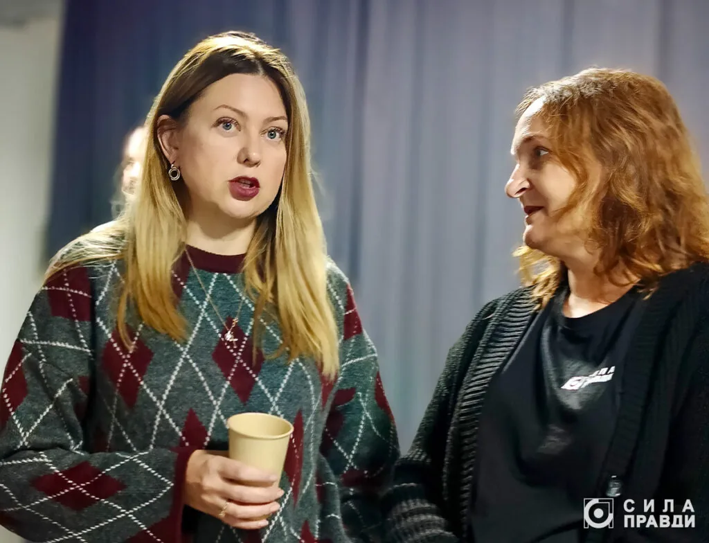 День народження Сили правди 8 років Валентина Куць, Катерина Той