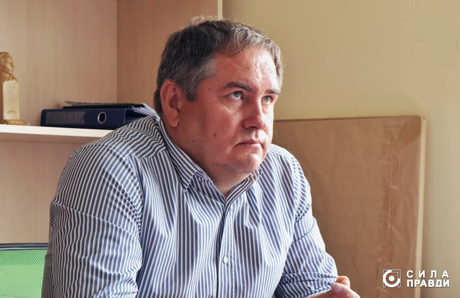 Директор департаменту містобудування, земельних ресурсів та реклами Луцької міської ради, головний архітектор Луцька Веніамін Туз. Розмова про будівництво групи "Континіум"