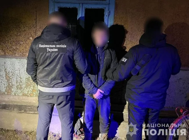 Затримання палія у Володимирі Нацполіція