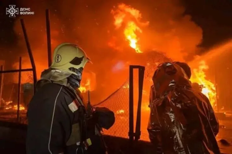 26 грудня росіяни влаштували атаку БпЛА на залізничну станцію Ковель. Була пожежа.