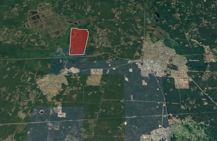 200 га орендованої землі зі ставками біля Черевахи Маневвицької громади