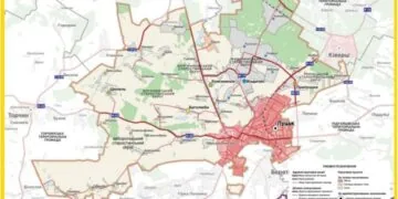 Схема Луцької міської територіальної громади Луцького району