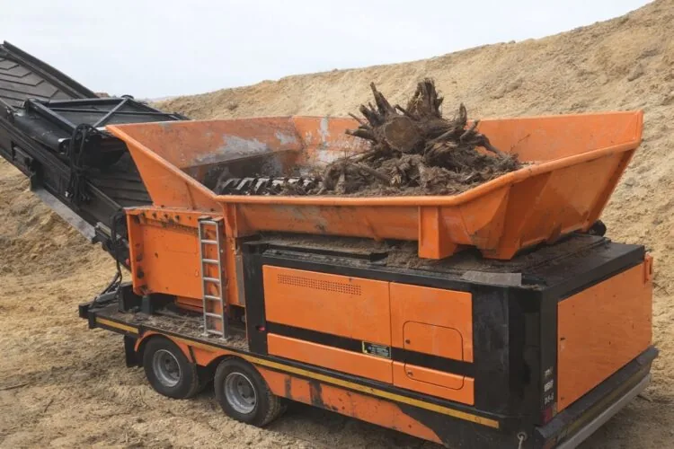 Подрібнювач великогабаритних відходів