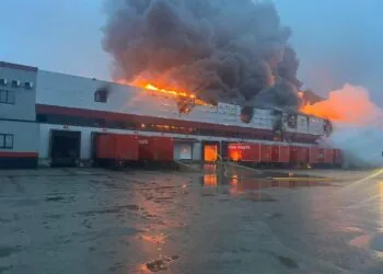 1 квітня 2026 росіяни атакували склади Нової пошти в Луцьку