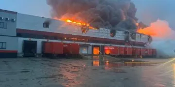 1 квітня 2026 росіяни атакували склади Нової пошти в Луцьку