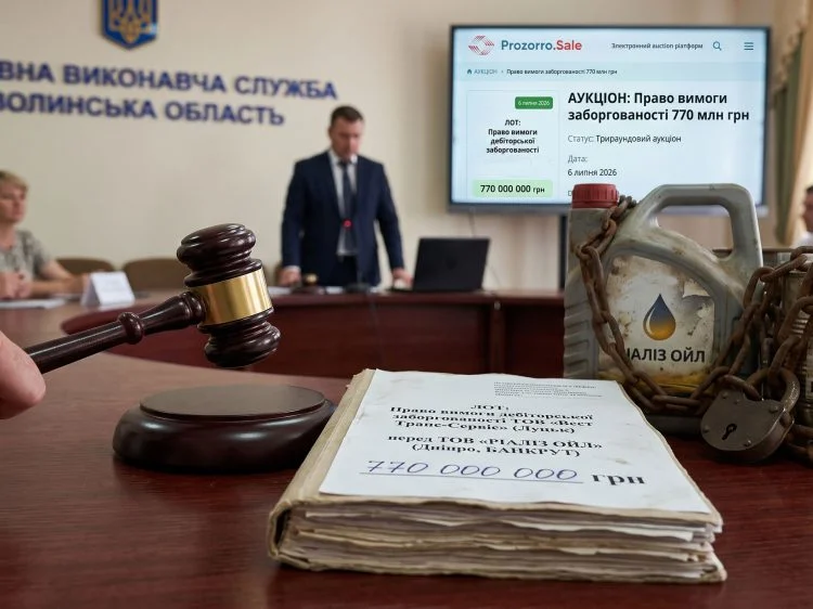 Дебіторська заборгованість аукціон