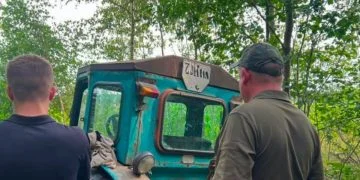 На території одного з лісогосподарських підприємств Волинської області виявлено незаконну порубку близько 450 дерев. Збитки становлять понад 5 млн гривень.