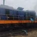 локомотив, знищений РФ в МПП Ягодин